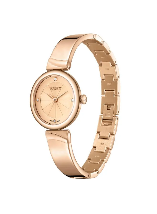 إكستاسي Women's Stainless Steel Analog Watch E25508-RBKK - 30mm mm