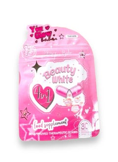 You Glow Babe Beauty White 4 in 1 Glutathione Food Supplement,30 Capsules  - Image 2