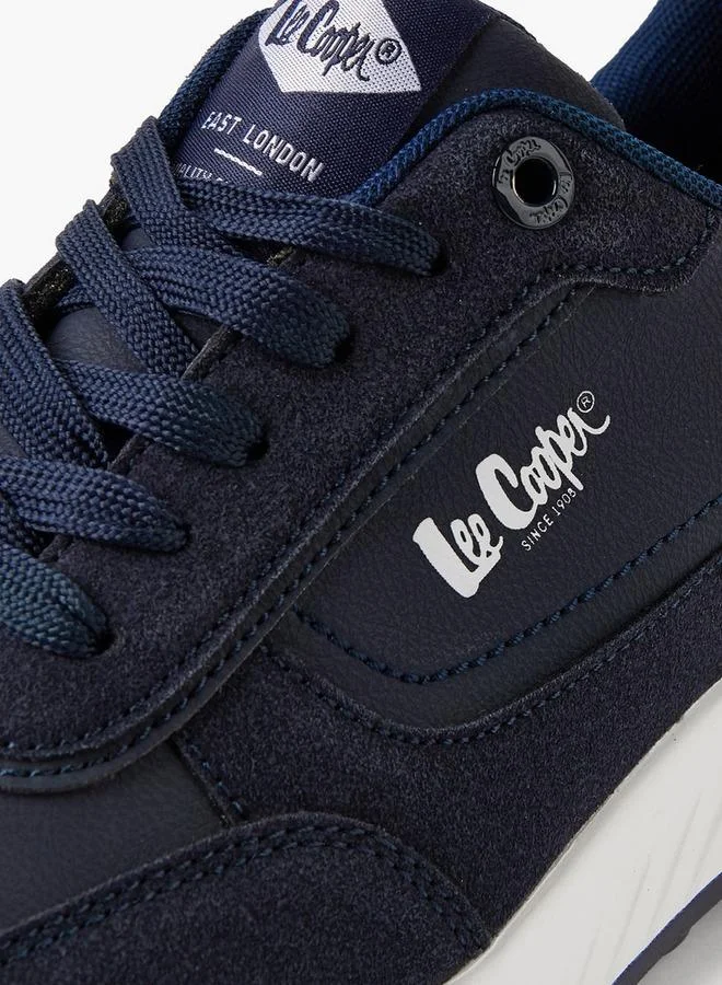 Lee Cooper NAVY Men Ortholite Lace-Up Sneakers for Men | Best Price UAE