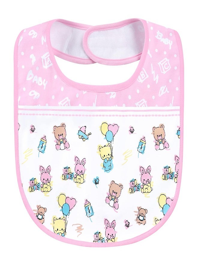Littleforbig Cotton Waterproof Babydoll Printed Adult Bib with Adjustable Hook-and-Loop Fastener Closure - Baby Cuties Adult Bib - Image 5