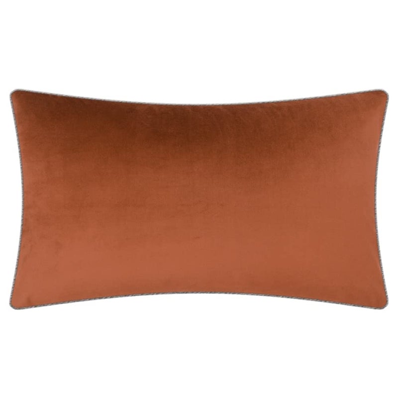 KINGROSE Solid Velvet Decorative Throw Pillowcase Luxury Soft Cushion Cover for Sofa Couch Office Bed Living Room 14 x 24 Inches Copper - Image 1
