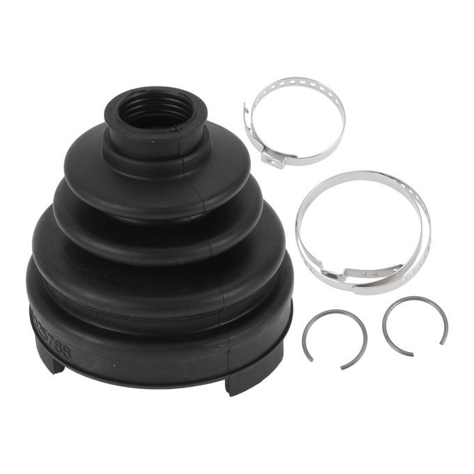 1 Set CV Joint Boot Kit for Nissan Murano 20092014 for Nissan Quest 20112017 Inner Constant Velocity Joint Boot WClamps NoC974A1JA0A Black Rubber