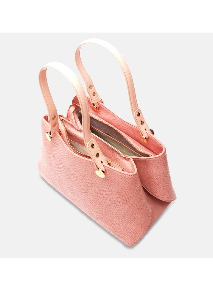 AMICA - Amada Blush Pink Handbag - Image 1