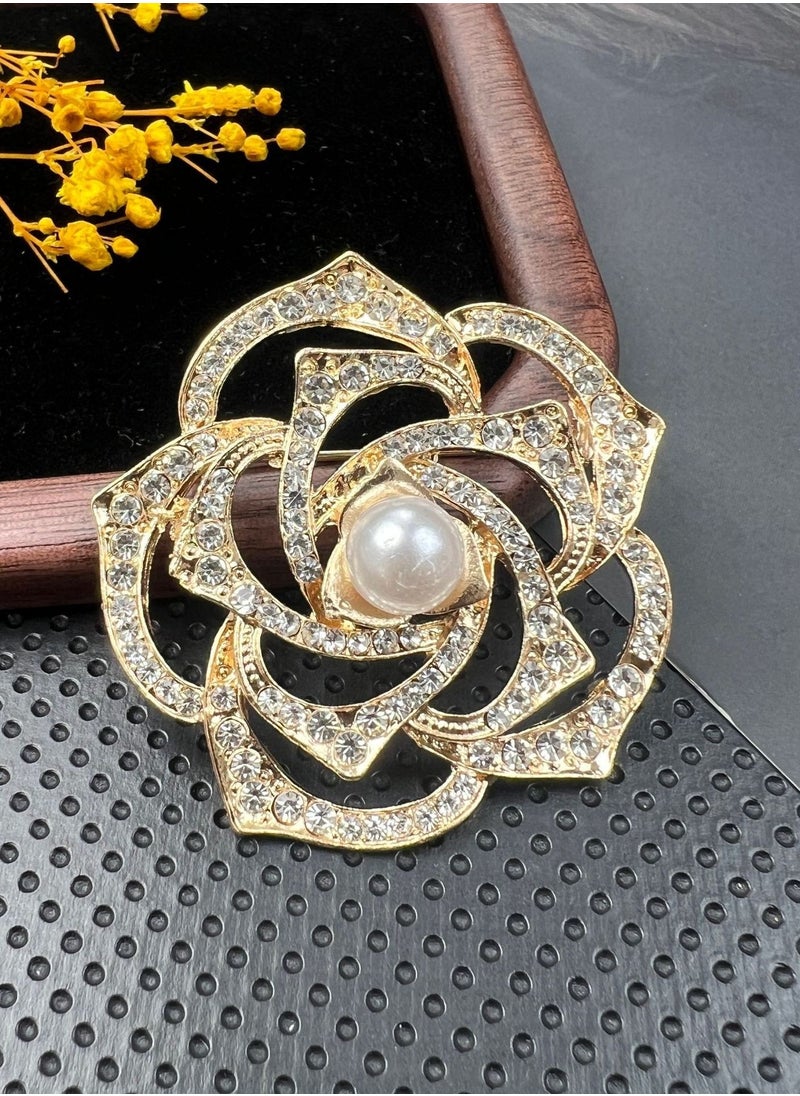 Mark Fairwhale High End Pin Light LuxuryElegant And Versatile Chest Flower 