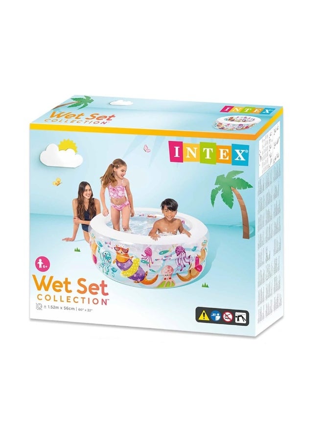 INTEX Intex - Inflatable Aquarium Swimming Pool 152x56 cm - 58480NP  - Image 2