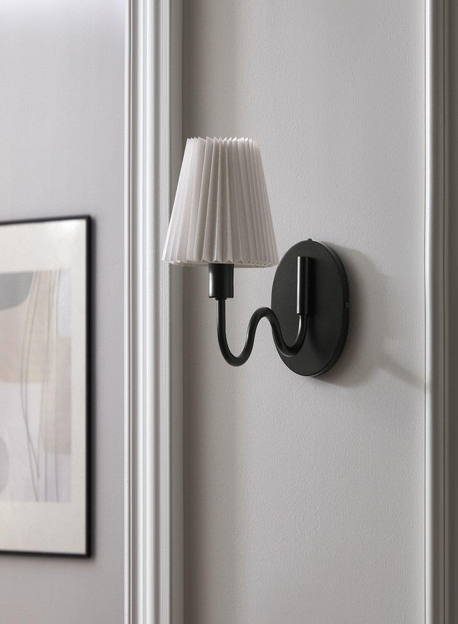 Modway Wave Squiggle Arm Wall Sconce in Black - Image 5