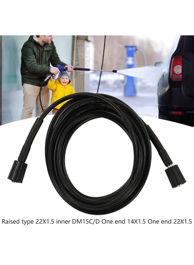 WGFOIP Pressure Washer Hose, PVC Rubber 9m High Pressure Hose with Quick Connect Plugs, for Car Driveway Floors Roofs Bathrooms - Image 4