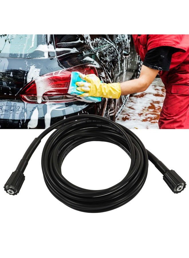 WGFOIP Pressure Washer Hose, PVC Rubber 9m High Pressure Hose with Quick Connect Plugs, for Car Driveway Floors Roofs Bathrooms - Image 2