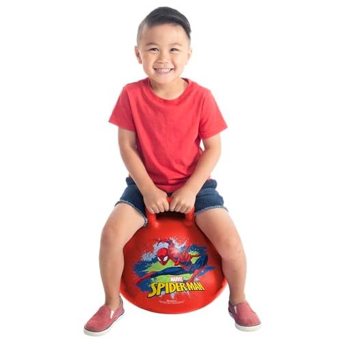 Hedstrom Marvel Spiderman 15 Inch Hopper Ball, Jumping Ball for Kids 55-97064 - Image 2