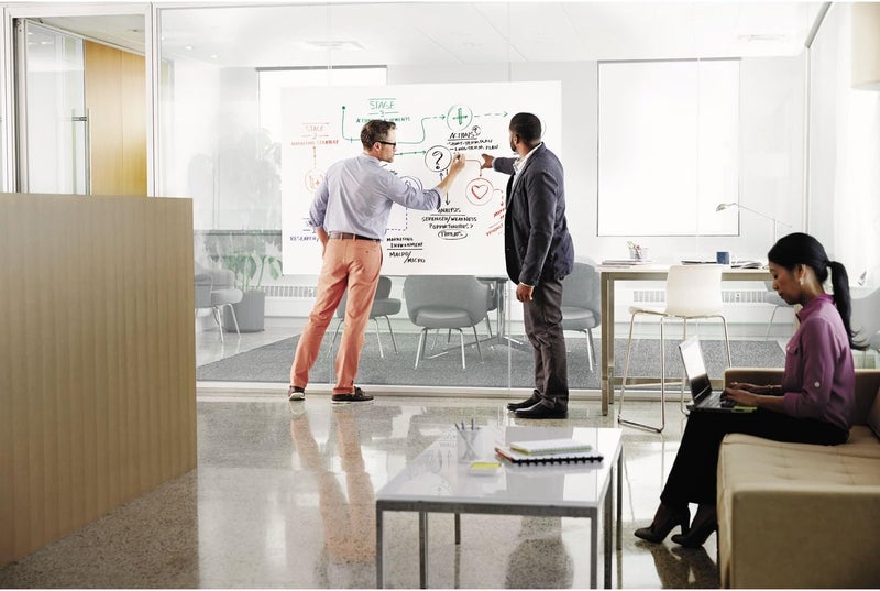 Post It Dry Erase Whiteboard Film Surface for Walls, Doors, Tables, Chalkboards and More, Removable Sticky White Board for Wall, Stain-Proof, Easy Installation, 6 ft x 4 ft Roll - Image 2