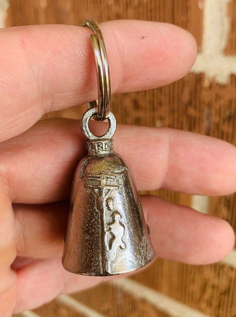 Guardian Bell LINEMAN GUARDIAN BELL WITH CUSTOM GIFT BOX compatible with HARLEY BIKER BELL RIDE TO LIVE - Image 1