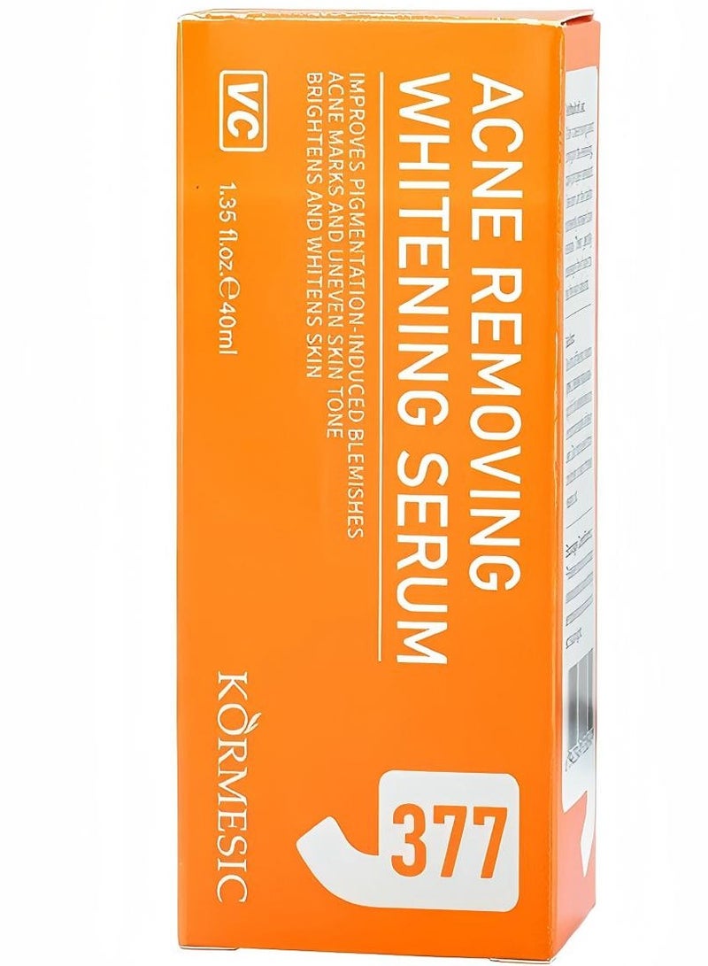 Kormesic Vc فيتامين c حب الشباب السيطرة على زيت مصل، مهدئ وإصلاح الجلد - Image 1