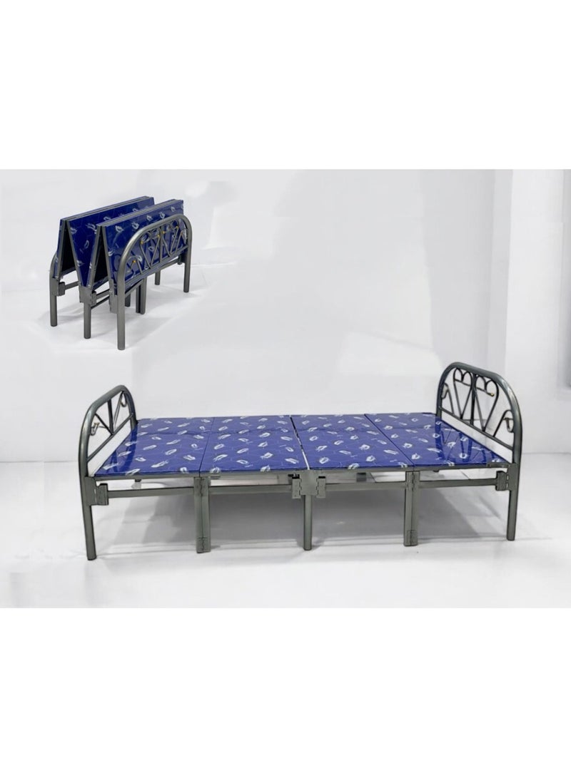 ميرال سرير حديد قابل للطي بمقاس 90×190 سم – تصميم عملي ومتين - Image 5
