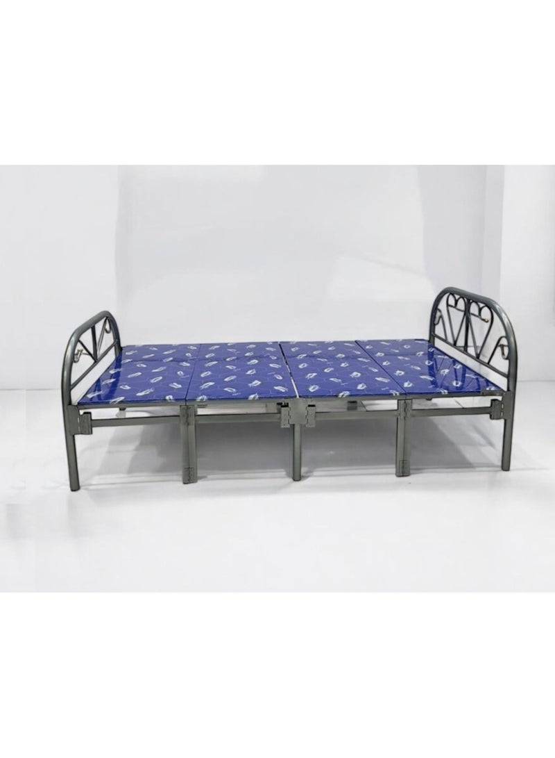 ميرال سرير حديد قابل للطي بمقاس 90×190 سم – تصميم عملي ومتين - Image 3
