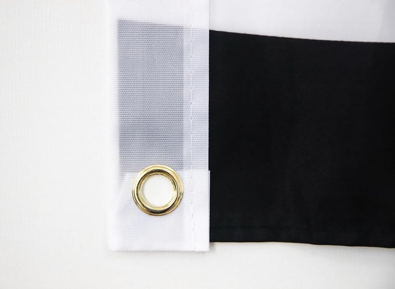 Time Roaming 3x5 Ft Jolly Roger Pirate Skull and Crossbones Polyester Flag with Brass Grommets - Image 4