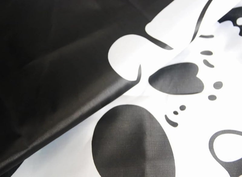 Time Roaming 3x5 Ft Jolly Roger Pirate Skull and Crossbones Polyester Flag with Brass Grommets - Image 5