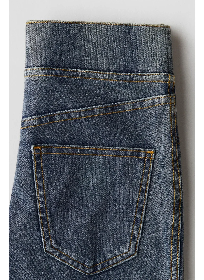 اتش اند ام Flared jersey trousers