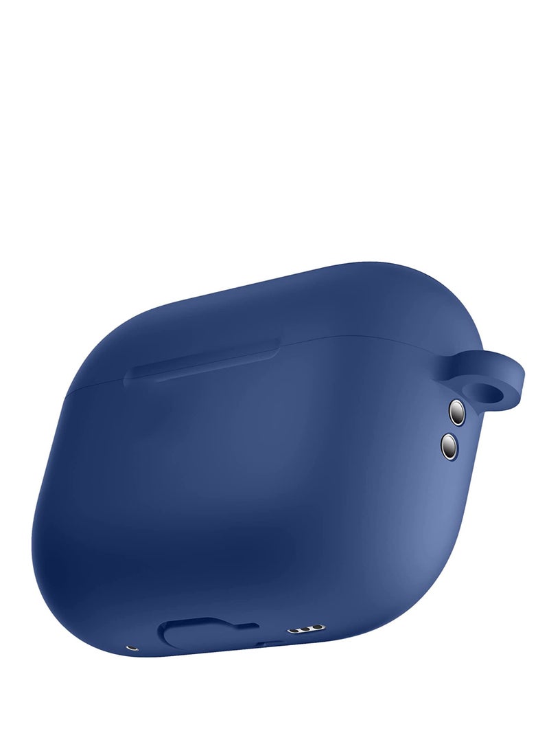 Protective Silicone Case Cover for Airpods Pro 2 2022 Generation (Navy Blue)