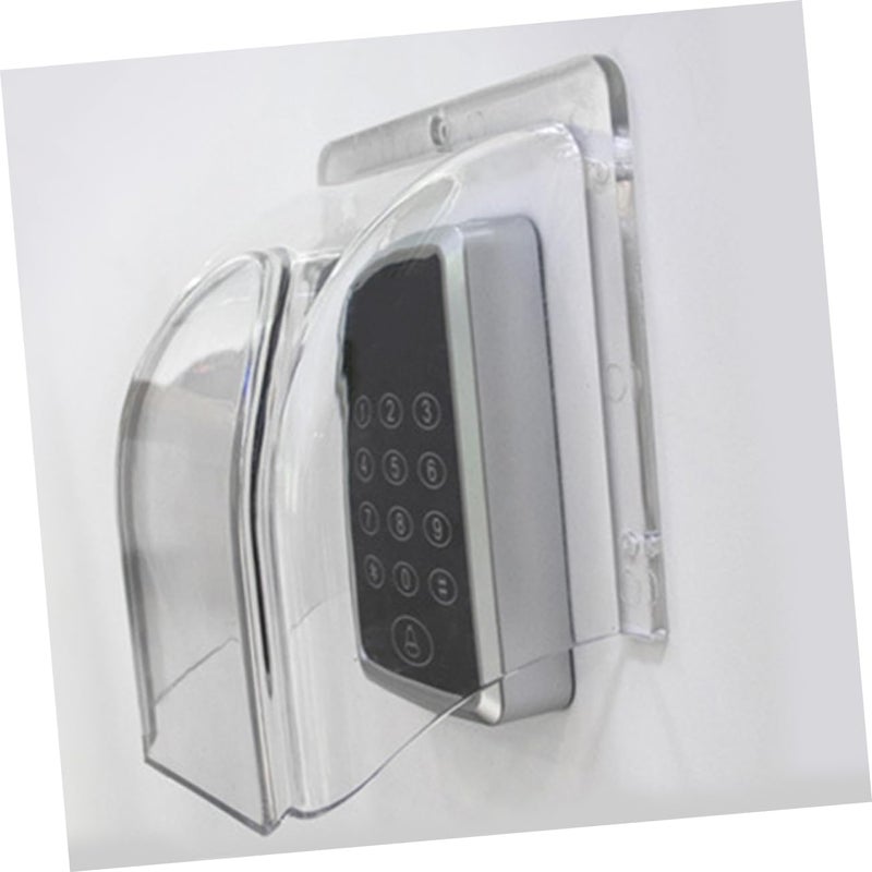 2pcs Waterproof Access Control Machine Covers Doorbell Switch Rain Protection for Attendance and Fingerprint Machines Outdoor Weatherproof Design - Image 4