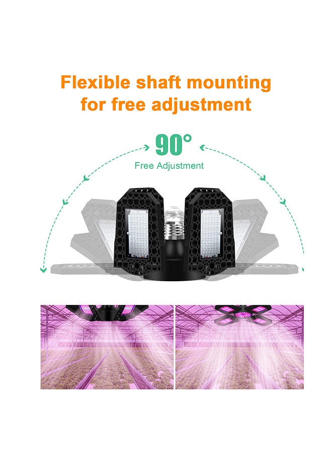 Generic LED Plant Light High Power Foldable Plant Grow Light Indoor Growing Succulent Pot Seedling Lights  - Image 2