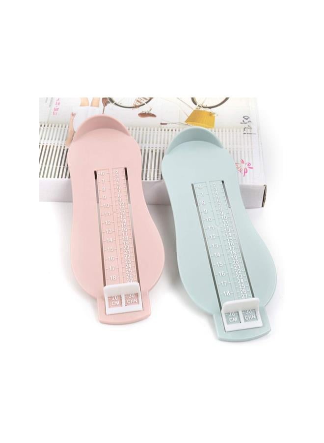 klarako Baby Foot Measurement Tool Kids Foot Ruler Shoe Size Measure Tool Foot Length Sizer Gauge Device Kit(Blue) - Image 2