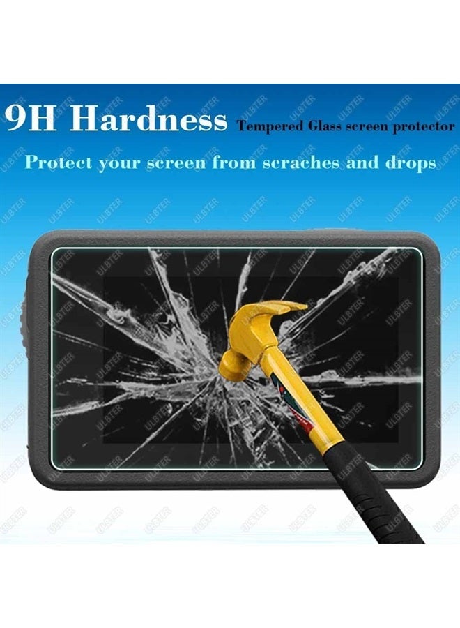 ULBTER Lens Screen Protector for DJI OSMO Action 3 Camera 【NOT Work with Frame】[2+2+2Pack], Tempered Glass Cover 0.3mm 9H Hardness Ultra-Clear Anti-Scrach Anti-Fingerprint Anti-Bubble - Image 4