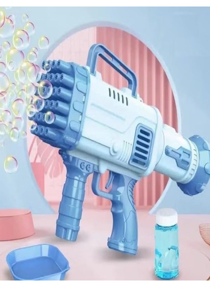 Bubble Gun 32-Hole Battery Operated Electric Gun Toy for Toddlers, Outdoor Toys for Boys and Girls