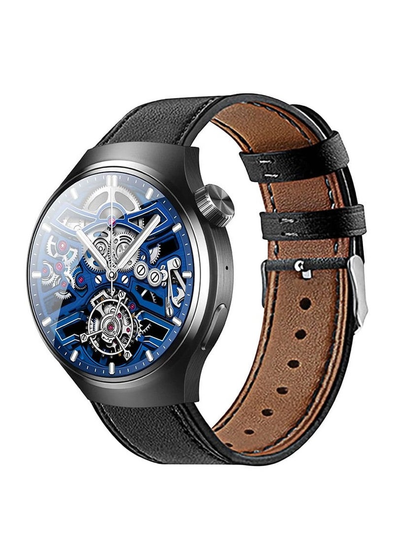 WISME - Smart watch with smart functional design IP68 waterproof with heart rate monitoring and multiple modes for day-to-day use. (black) - Image 1