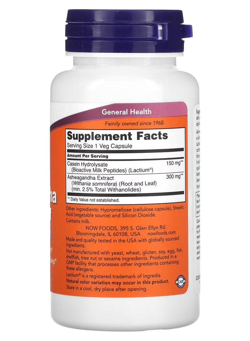 now Ashwagandha Stress Relief 60 Veggie Capsules  - Image 2