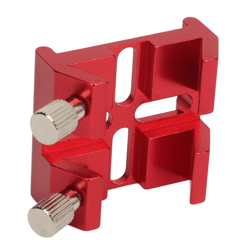 Universal Dovetail Base for Finder Scope Aluminium Alloy Optical Telescope Finderscope Mount Bracket for Optical Telescope Red - Image 4