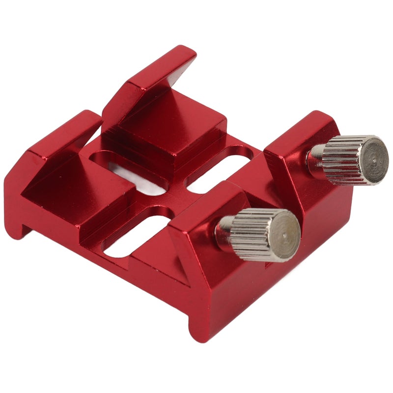 Universal Dovetail Base for Finder Scope Aluminium Alloy Optical Telescope Finderscope Mount Bracket for Optical Telescope Red - Image 5