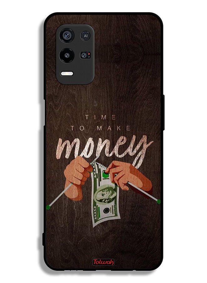 Tolwak Oppo K9x Protective Case Cover Time To Make Money - Image 2