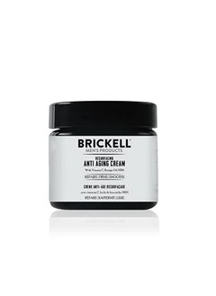 Brickell Men's Products Resurfacing Antiaging Face Cream For Men Natural And Organic Face Moisturizer Vitamin C Cream For Wrinkles 2 Ounce Scented  - Image 2
