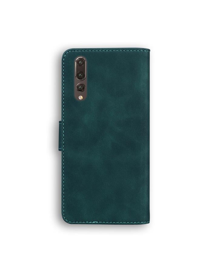 اس-توب جراب هاتف Huawei P20 Pro مصنوع من الجلد بلون نقي وملمس ناعم - Image 3