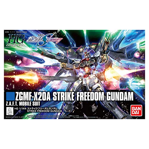 BANDAI SPIRITS Bandai Namco HGCE 201 aircraft movement soldier Gundam SEED DESTINY strike freedom Gundam 1 / 144 scale color plastic model. (BAS5055610) - Image 2