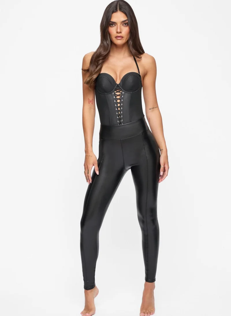 Ann Summers Black Ann Summers Electra PU Body for Women | Best Price UAE