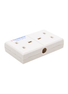 Terminator 2 Way Uk Power Extension Socket Without Cable