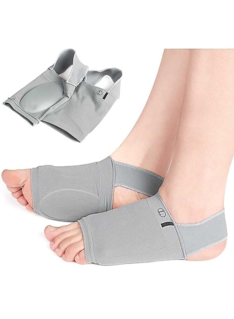 1 Pair Compression Arch Support Sleeves, Arch Support Brace - Image 1
