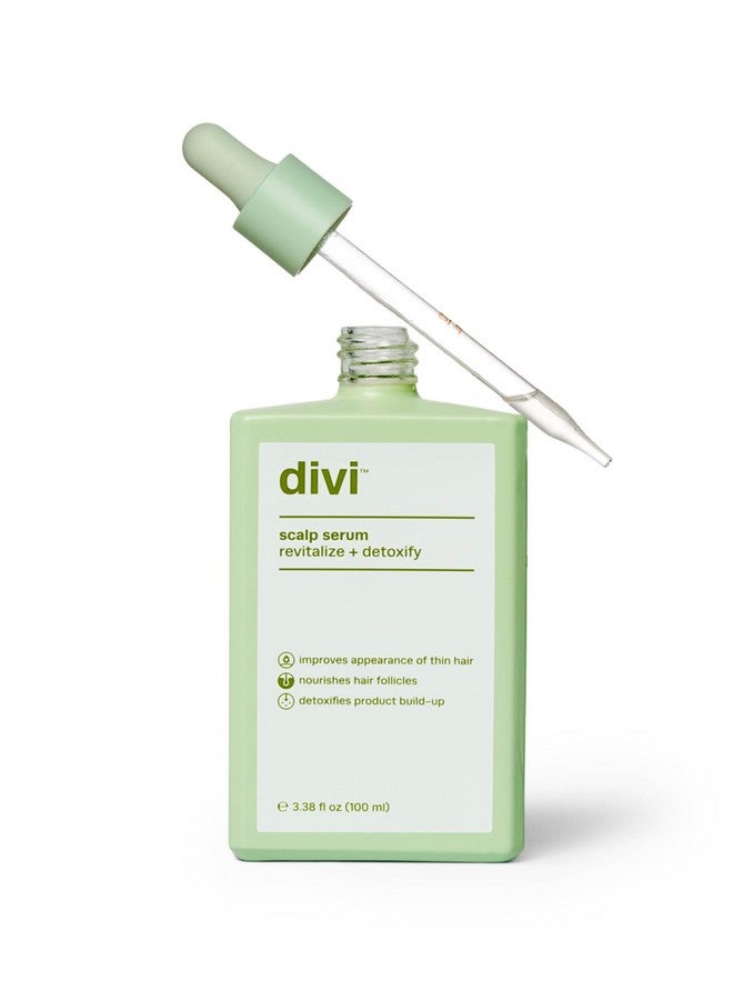 Divi Hair Scalp Serum for Women and Men - Revitalize and Balance Your Scalp - Improves Appearance of Thinning Hair, Nourishes the Scalp and Helps Remove Product and Oil Buildup, 100ml - Image 1