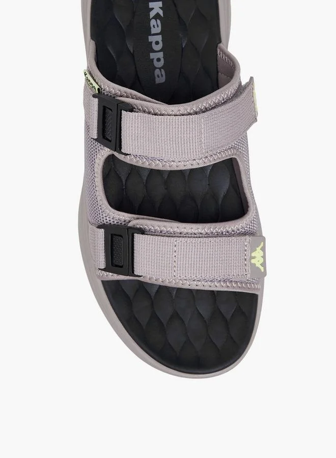 Kappa GREY Men Hook & Loop Slides for Men | Best Price UAE