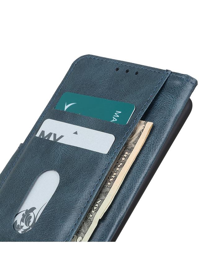 اس-توب جراب لهاتف Samsung Galaxy S21 FE من Mirren Crazy Horse Texture، جراب جلدي قلاب أفقي مع حامل وفتحات للبطاقات ومحفظة - Image 3