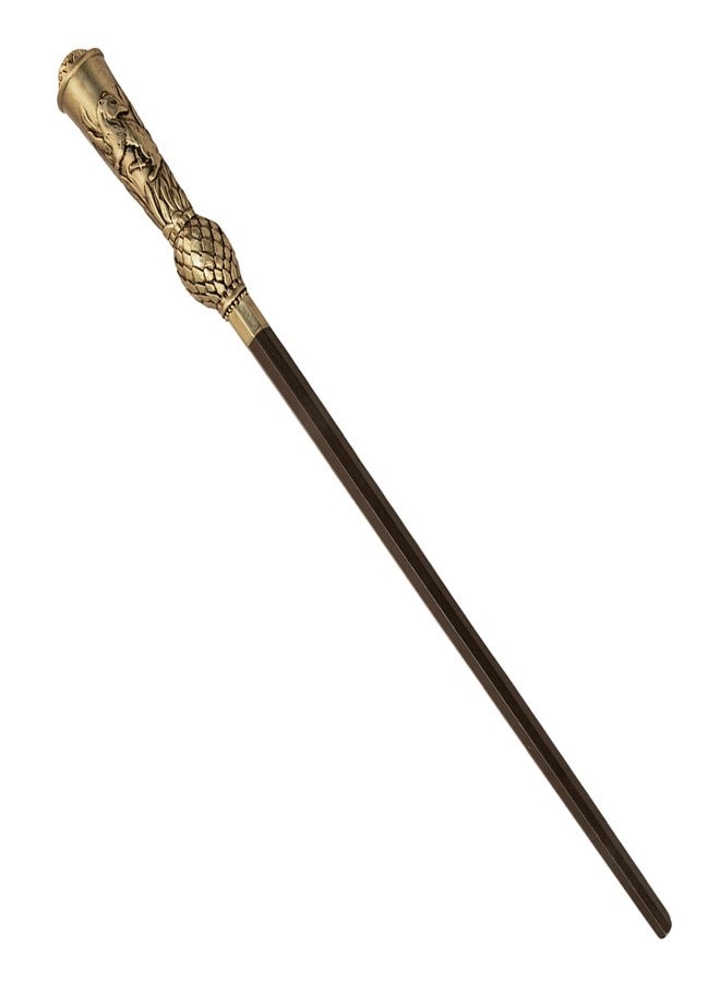 Harry Potter Cup of Hufflepuff Wand - 14.5" Collectible Wizard Wand - Gold Detailing & Badger Emblem - Display Replica with Deluxe Collector’s Box - Ideal for Fans & Collectors - Not a Toy - Image 3