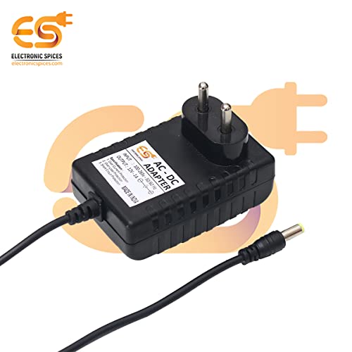 Electronicspices Electronic Spices 12v 1a Dc Power Supply Adapter With 5.5mm X 2.5mm Male Plug Pin Connector - Image 3