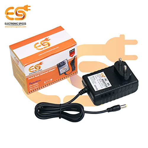 Electronicspices Electronic Spices 12v 1a Dc Power Supply Adapter With 5.5mm X 2.5mm Male Plug Pin Connector - Image 5