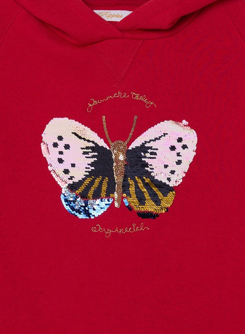 Ripples Girls Hoodies - Image 4