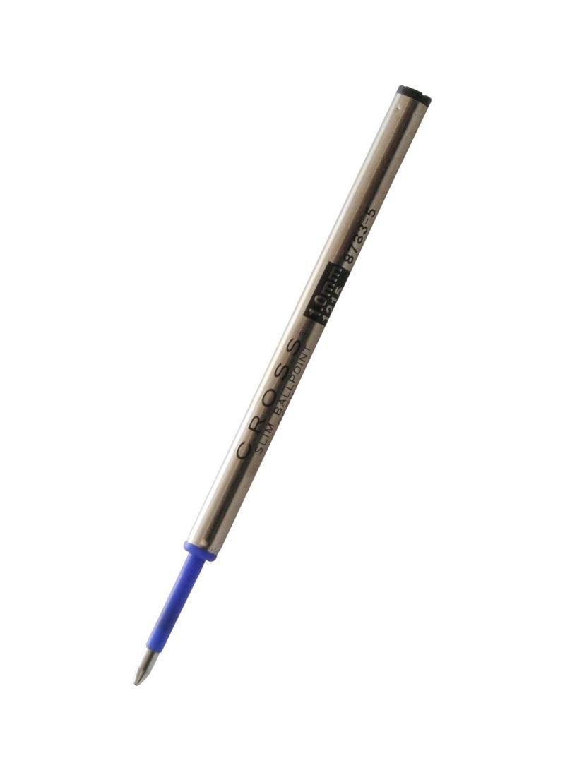 Cross 1-Piece Slim Ballpoint Pen Refill Medium Tip Blue Ink  - Image 3