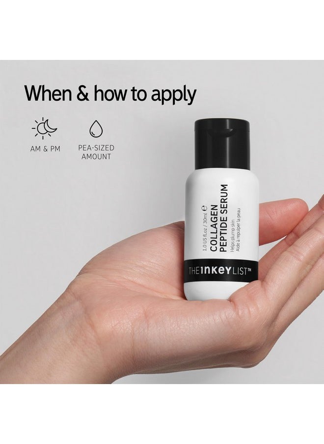 The Inkey List The INKEY List Collagen Peptide Serum, Face Serum to Help Reduce Appearance of Fine Lines and Wrinkles for Firmer-Looking Skin, For All Skin Types, 1.01 fl oz  - Image 4