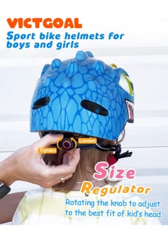 SYOSI Toddler Helmet Kids Bike Helmet Lightweight 3D Children Multi-Sport Bicycle Helmet for Boys and Girls, for Multi-Sport Scooter Cycling Skating  Age 3-8  - Image 3