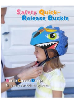 SYOSI Toddler Helmet Kids Bike Helmet Lightweight 3D Children Multi-Sport Bicycle Helmet for Boys and Girls, for Multi-Sport Scooter Cycling Skating  Age 3-8  - Image 2