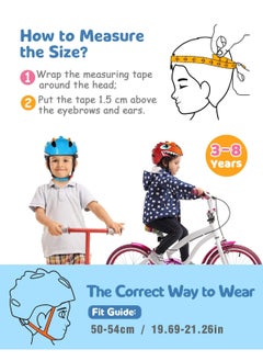 SYOSI Toddler Helmet Kids Bike Helmet Lightweight 3D Children Multi-Sport Bicycle Helmet for Boys and Girls, for Multi-Sport Scooter Cycling Skating  Age 3-8  - Image 4